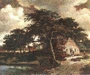 Meindert Hobbema Landscape with a Hut china oil painting artist